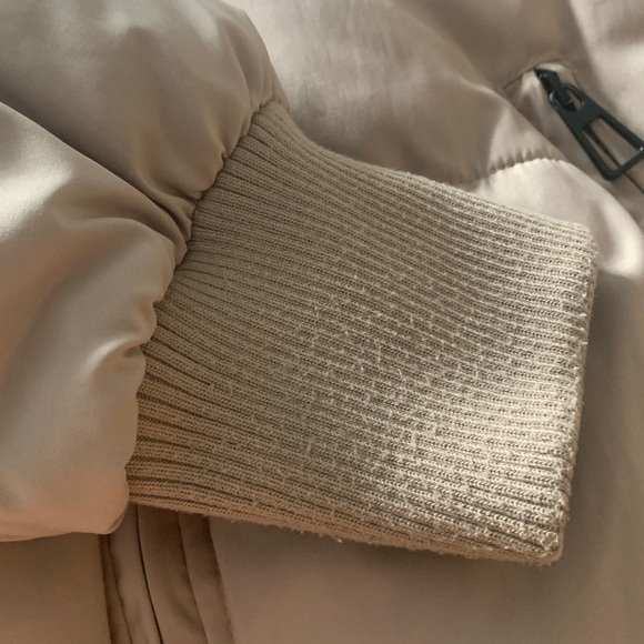 Tan Puffer Jacket - Picture 5 of 5